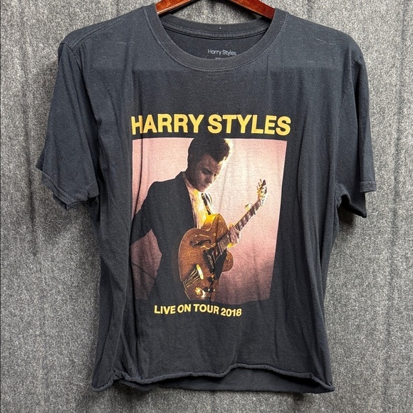 Harry Styles Other - Harry Styles Tour 2018 Black Graphic Tee